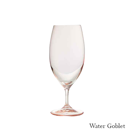 Aurora Blush Glassware Collection