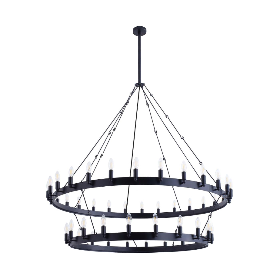2-Tier Wrought Iron