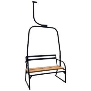 Black Ski Lift Chair