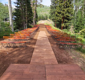 Garden Aisle Walkway