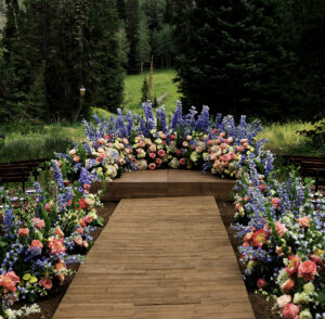 Square Garden Ceremony Riser