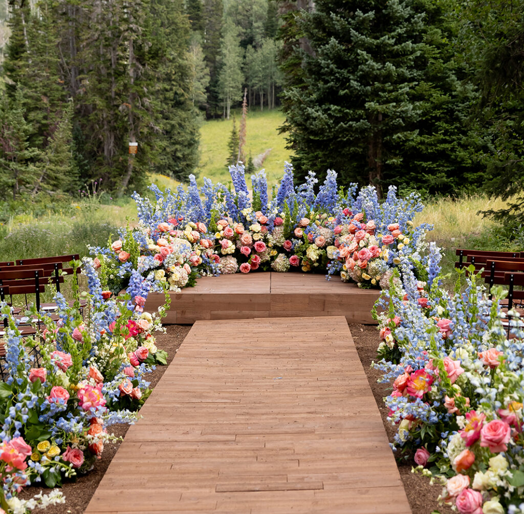Square Garden Ceremony Riser