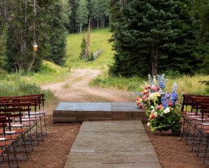 Square Garden Ceremony Riser