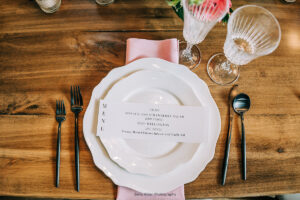 Pastel Pink Polyester Linens