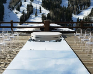 Round White Riser/Platform