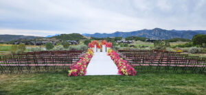 Round White Ceremony Riser
