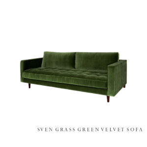 Sven Green Furniture Vignette