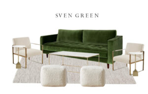 Sven Green Furniture Vignette