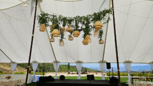 Atmore Rattan Chandelier
