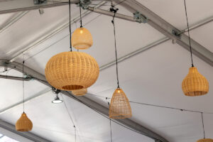 Mesa Rattan Chandelier
