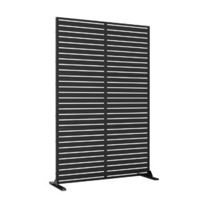 Black Metal Privacy Screen