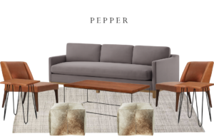Pepper Furniture Vignette