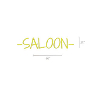 SALOON Neon Sign