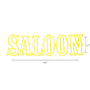 SALOON Neon Sign