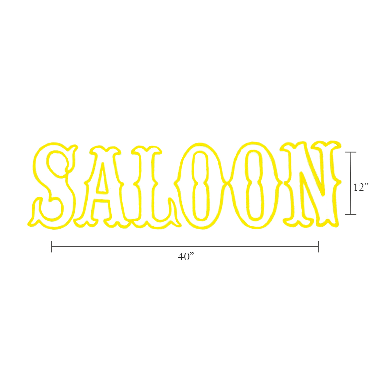 SALOON Neon Sign