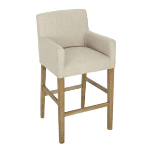 Sandstone Upholstered Bar Stool