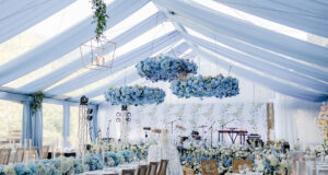 Gold Geometric 4 Light Chandelier