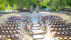 Fruitwood Folding Resin Chairs