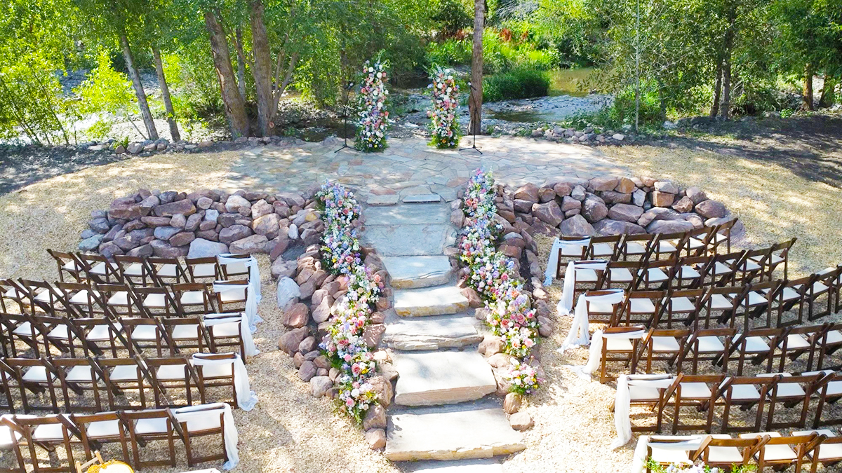 Fruitwood Folding Resin Chairs