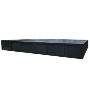 Black Wood Stage Veneer