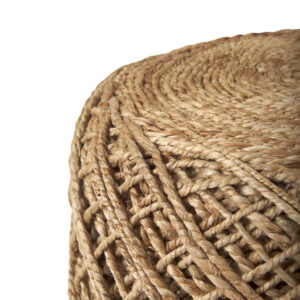 Natural Rope Pouf/Ottoman
