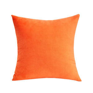 Tangerine Velvet Pillow 20″x20″