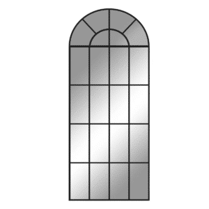 Arched Window Pane Mirror