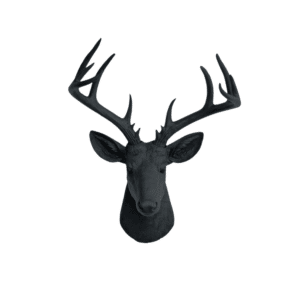 Faux Deer Head Wall Mount