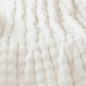 White Faux Fur Blanket