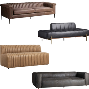 Leather Sofa & Loveseats
